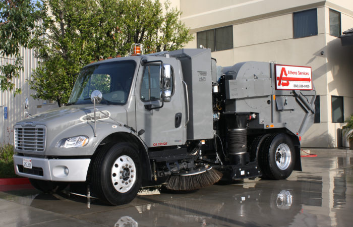 Athens Services - Street Sweeping / Sweeper - Residential Services - Order Special Services